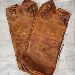 Équipement de boxe professionnel de haute qualité, sac de frappe lourd personnalisé en cuir, résistant et écologique - Product Image 2