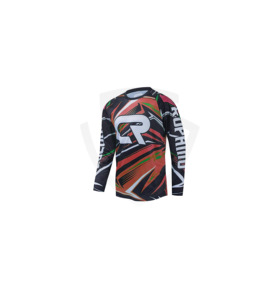 Jersey de Motocross Estampado de Manga Larga, Unisex, de Secado Rápido, Alta Calidad, Anti-UV, % Poliéster, Personalizado para Equipos Profesionales - Product Image 3
