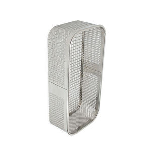 High Quality Silver Stainless Steel Wire <b>Mesh</b> Sterilization <b>Baskets</b> Holloware Manual Power Source CE Certified BY Blush Surgical - Product Image 5