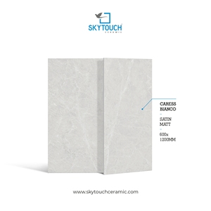 Baldosas Antideslizantes de 600x1200 mm, Acabado Mate, Baldosas para Piso de Porcelana con Textura de Mármol, Color Gris Oscuro, para Interiores y Exteriores - Product Image 2