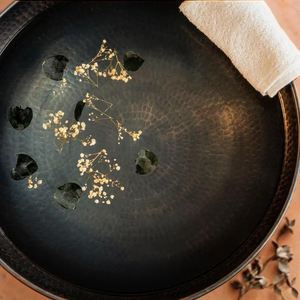 Bassin de pédicure professionnel de luxe en cuivre avec repose-pieds et massage des pieds, écologique, pour la maison, le salon et le spa - Product Image 4