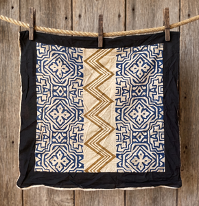 Handmade <b>Square</b> Bandana Indian Block Print Cotton <b>Scarf</b> Boho Head <b>Scarf</b> Festival Hair Accessories Gift Her Summer Beach Durable - Product Image 2