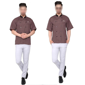 Chaqueta de Chef a Medida con Manga Corta para Equipos Profesionales de Hostelería, Venta al Por Mayor de Fábrica 2026 - Product Image 6