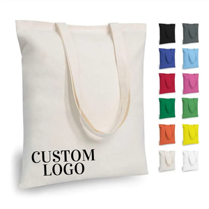 Bolsas de lona orgánica estilo francés con logotipo y tamaño personalizados, ideales para compras y viajes - Product Image 1