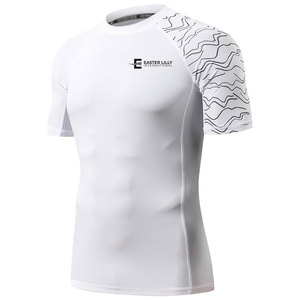 Vêtements d'arts martiaux en promotion, rashguard BJJ, design personnalisé, matière durable, rashguard BJJ pour hommes - Product Image 1