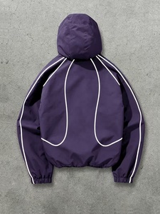 Customizable High-Quality Plus Size Windbreaker <b>Jacket</b> Wholesale Price Windbreaker <b>Jacket</b> Best Selling Stripe Design Windproof - Product Image 2