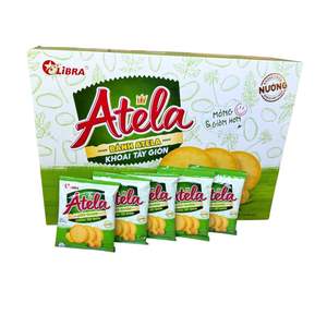 Crackers de pommes de terre ATELA super croustillants 342G Vente en gros directe d'usine OEM ODM Vietnam - Product Image 2