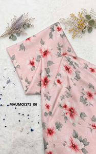 Tissu Charmeuse Imprimé Floral Viet Thang 8027 100% Polyester 150/160cm Respirant Léger pour Vêtements Femme Homme et Tenues d'Intérieur - Product Image 2