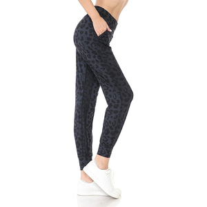 Women's Jogging High Quality Cotton Sets Custom Embroidered Logo Summer Suit Blank <b>Elastic</b> <b>waist</b> Women Joggers <b>Trousers</b> - Product Image 5