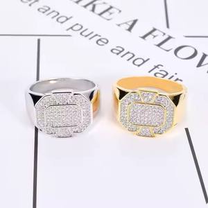 High Quality Lab Created Moissanite <b>Diamond</b> <b>Ring</b> for Luxury Fashion Wedding Jewelry Available for Affordable Price from India - Product Image 4