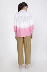 Camisa Casual de Algodón para Mujer, de Alta Demanda, para Uso en Exteriores, Estilo Vintage Ecológico, Disponible a Precio de Mayoreo desde India - Product Image 2