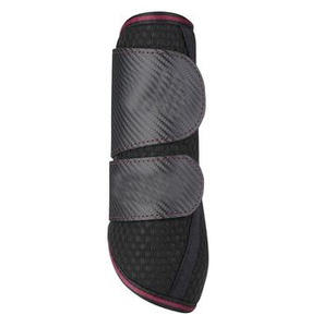 Botas de equitación personalizables, ajustables, ligeras, con diseño de protección de tendones de algodón, de color sólido. - Product Image 4
