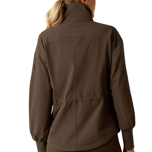 Chaqueta Softshell Impermeable y Cortavientos para Mujer, Diseño Acolchado con Cremallera y Estampado Personalizado, Transpirable, de 3 Capas de Microfelpa, para Invierno - Product Image 2