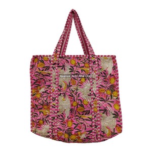 Sac fourre-tout matelassé 2026 – Sac à bandoulière élégant pour la mode tendance – Idée cadeau matelassée – Sacs fourre-tout organisateurs faits main matelassés – Style indien - Product Image 1