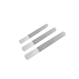 Premium Compact Travel Double Sided Reusable Emery Nail File Portable <b>Tool</b> with Protective <b>Leather</b> Sleeve and Custom Logo - Product Image 2