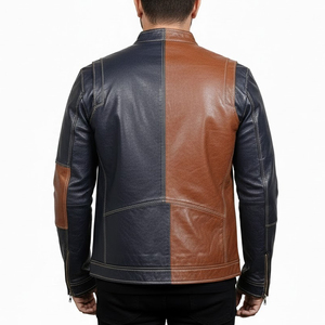 New Design <b>Men</b> <b>Leather</b> <b>Jacket</b> Customized Color <b>Men</b> <b>Leather</b> <b>Jacket</b> Streetwear <b>Men</b> <b>Leather</b> <b>Jacket</b> Winter <b>Jacket</b> <b>Men</b> - Product Image 2