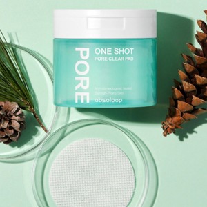 แผ่นโทนเนอร์วีแกน [Absoloop] One Shot Toner Pads ช่วยเติมความชุ่มชื้น บำรุงผิว ลดสิวเสี้ยน กระชับรูขุมขน และผิวเรียบเนียน - Product Image 4