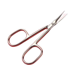 Tijeras para Cutículas de Acero Inoxidable, Hoja Recta, Punta Afilada, Herramienta de Manicura Profesional de Grado Salón, Logotipo Personalizado, Precio Bajo - Product Image 1