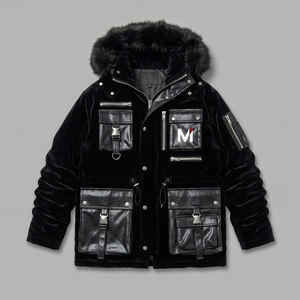 Chaqueta de Caza para Hombre, Resistente al Viento, Transpirable, con Diseño Estampado, Soft Shell con Correas Utilitarias en el Pecho, MALUZA INDUSTRIES - Product Image 3