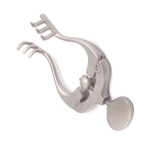 Retractor Quirúrgico Jansen de Acero Inoxidable de 100 mm, Punta Roma, 25-042-100, Juego de Instrumentos Manuales para Retracción Suave de Tejidos - Product Image 5
