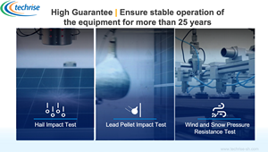 560W Lichtgewicht Flexibel Zonnepaneel voor Pluimveestal Dak |   Laagbelast TOPCon zonnemodule voor kippenboerderij - Product Image 6