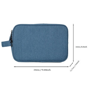OEM Custom Cosmetic Makeup Bag Large Capacity Waterproof Travel Toiletry Organizer Pouch - Product Image 1