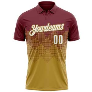 Premium Team Uniform Polo <b>Shirt</b> with Front Logo Back Name Number Short Sleeve <b>Polyester</b> Sportswear Manufacturer Factory - Product Image 1