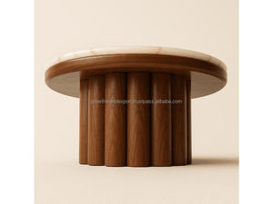 Luxury Mango Wood Coffee Table Modern Designer Premium Handmade - Product Image 4