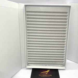 OEM/ODM Eyelash Extension Supplies XL XXL Trays Mega Volume Handmade Vegan Lash Extension Trays PBT Matte Russian Volume Lashes - Product Image 5