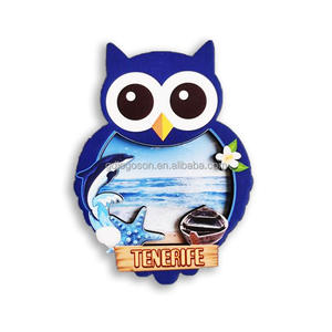 Aimant De Réfrigérateur Tenerife Avec Carte De L'Espagne En