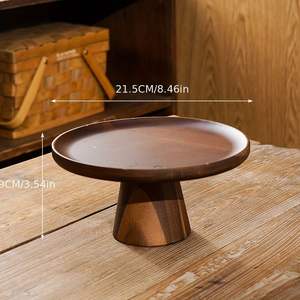 Support à gâteau en bois durable et de haute qualité, conçu pour une utilisation quotidienne et pour les événements spéciaux - Product Image 2