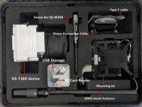 Capteur LiDAR UAV haute précision GEOSUN GS-130X, inspection laser GNSS, forêt, topographie, levés aériens, garantie 1 an