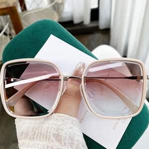 2024 New Fashion Trend UV400 Protection Square <b>Large</b> <b>Frame</b> Design Comfortable Unisex Sunglasses - Product Image 2