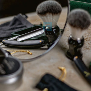 Durable Stainless Steel <b>Straight</b> Shaving <b>Razors</b> with Wood Handle High Grade Cheap Price for Adult Men - Product Image 4
