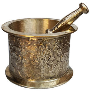 Mortero y Pilón de Metal de Alta Calidad para Hierbas y Especias, Grado Alimenticio, Venta al por Mayor Directo de Fábrica - Product Image 3