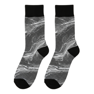 Chaussettes de course et de yoga en coton personnalisées pour l'automne, professionnelles, à séchage rapide, montantes jusqu'au genou, respirantes, avec doublure en coton pour le sport, vente en gros - Product Image 2