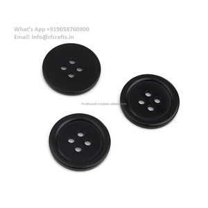 Botones personalizados logotipo marca resina floral patrón chaqueta abrigo trajes botón 4 agujeros resina plástica botones para ropa por rfcrafts - Product Image 5