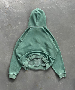 Sweat-shirts à capuche pour hommes en molleton français surdimensionné, personnalisés, de grande taille, 500 g/m², effet délavé, vintage, unis - Product Image 5