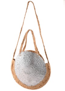 Sac fourre-tout en jute tendance et luxueux pour femmes, style bohème écologique, sac à main durable - Product Image 3