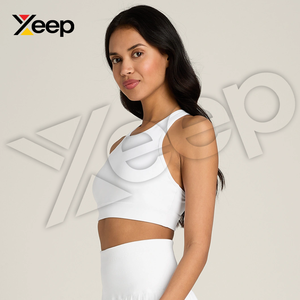 XEEP High Quality Women Sports <b>Bra</b> XC-SB-06 Breathable Adjustable <b>Straps</b> Removable Pads High Support Quick Dry Spandex/Polyester - Product Image 5