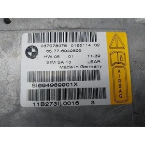 ECUs et modules informatiques d'occasion de la série 7 6949899 - Product Image 3
