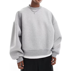Sudadera de Cuello Redondo para Hombre, de Alta Calidad, Mezcla de Algodón Resistente, Estilo Casual Urbano, Ropa al por Mayor - Product Image 5