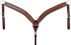 Brida de cuero para caballo de carreras estilo Western, acabado mate duradero con herrajes de latón, precio muy razonable - Product Image 2