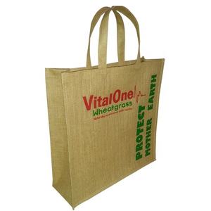 2025 Popular Ecológico Cáñamo Tote Yute Bolsas de compras Sostenible Personalizar Tote Yute Bag Venta al por mayor Fabricantes de bolsas de yute - Product Image 1