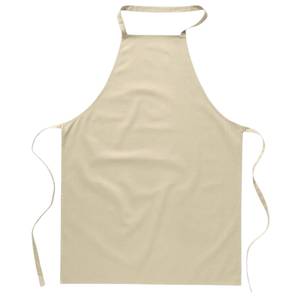 Tablier blanc en coton avec 1 poche, lavable en machine, pour la cuisine et l'usage quotidien, style simple, tabliers tissés - Product Image 4