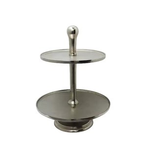 Three Tier Tree Shape Cake <b>Stand</b> Handmade Metal Serving Tray Set Party Buffet Tabletop Display Use For Pastry And <b>Cupcake</b> <b>Stand</b> - Product Image 3