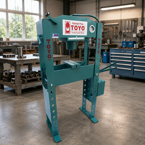 Prensa Hidráulica Tipo H Toyo ME-PO30 de 30 Toneladas, Alta Rigidez, Fuerza de Expulsión/Retorno de 300kN, Fácil de Operar, Larga Vida Útil - Product Image 1