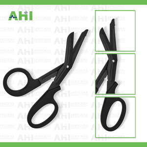Tijeras de Trauma Médicas Manuales de Alta Calidad AHI con Mango de Plástico, Certificación CE Clase I para Cirujanos y Enfermeras - Product Image 2