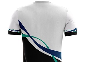 Men V Neck Soccer Jersey Custom <b>Football</b> <b>Shirt</b> Short Sleeve Breathable Quick Dry Polyester Team Sports Uniform Training - Product Image 3