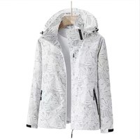 Veste de sport camouflage pour femme, tendance automne, fine, respirante, coupe-vent, imperméable, doublure en laine, pour l'extérieur